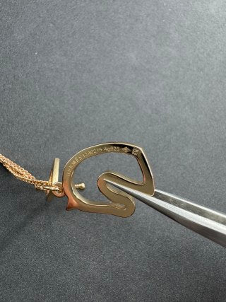 Hermès Horse Crest Double Layer Necklace
